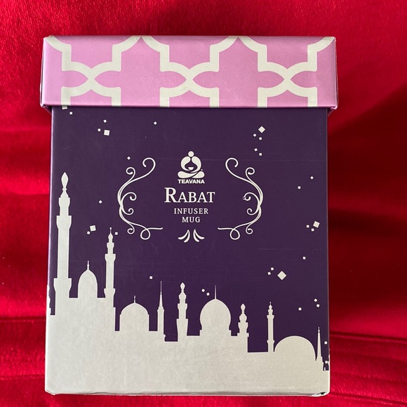 Teavanna RABAT Infuser Mug 14 oz Rabat NWT - Picture 6 of 9